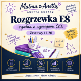 Rozgrzewka E8 - zestawy 11-20 + odpowiedzi