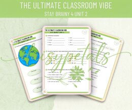 Karta Pracy: The Ultimate Classroom Vibe (Stay Brainy 4, Unit 2) + Klucz