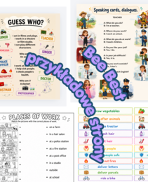 JOBS - ZAWODY / PLACES OF WORK – MIEJSCA PRACY