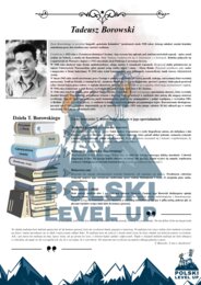 Opowiadania obozowe_Borowski_Polski Level Up