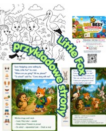 Little Fox comes back to school - story - e-book - z dodatkowymi materiałami