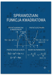 sprawdzian - funkcja kwadratowa (z punktacją)