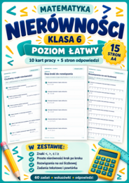NIERÓWNOŚCI-ŁATWE-klasa 6
