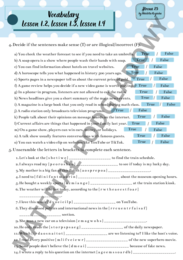 English class klasa 7 unit 1