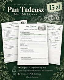 🌿 „Pan Tadeusz” — LEKTURA BEZ NUDY