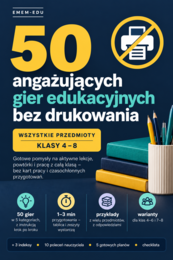 50 angażujących gier edukacyjnych bez drukowania | Klasy 4–8 | PDF