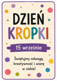 Gazetka szkolna – Dzień Kropki (15 września)
