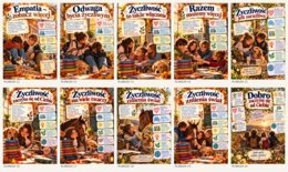 Życzliwość ma moc – 20 plansz A4 | Gazetka szkolna | Dzień Życzliwości