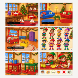 Christmas – angielski dla klas 1–3 – świąteczna mega powtórka z odpowiedziami