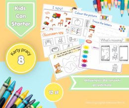 Kids can starter unit 1 - angielski dla zerówki