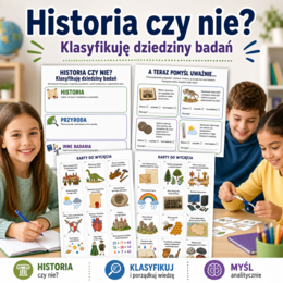 Historia czy nie? – klasyfikuję dziedziny badań