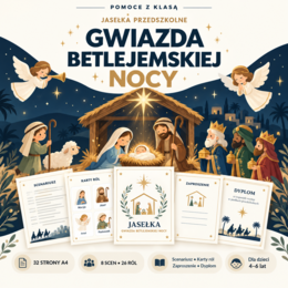 Gwiazda Betlejemskiej Nocy – Jasełka Przedszkolne