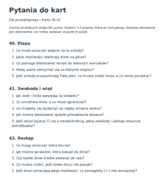 Od czego zacząć? Karty metaforyczne dla uczniów szkoły ponadpodstawowej.