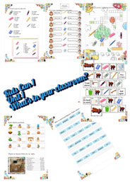 Karty pracy, materiały dodatkowe Kids Can 1 Unit 1 What's in your classroom?