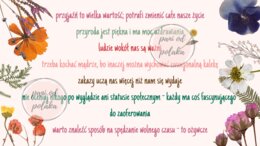 Tajemniczy ogród - cykl lekcji w formie barwnej prezentacji z odpowiedziami