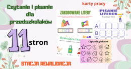 karty pracy dla przedszkola