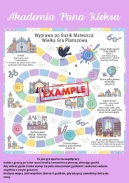 Gra kooperacyjna, "Akademia Pana Kleksa", postaw na współpracę, pdf