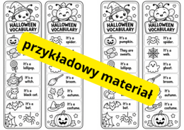 BEE BEST – HALLOWEEN ACTIVITY PACK - lapbook, printouts, handouts, rymowanka, wyliczanka, zakładka, pacynki paluszkowe,