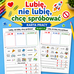 Lubię, nie lubię, chcę spróbować