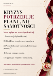Ulga nie musi boleć -wsparcie, bezpieczeństwo, samookaleczenia, plakaty/materiał do pogadanki