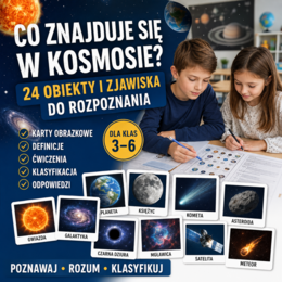 Co znajduje się w kosmosie? – 24 obiekty i zjawiska do rozpoznania