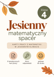 Jesienny matematyczny spacer – klasa 4