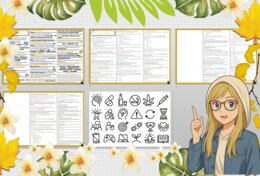 Sketchnotka/notatka - dla ucznia i przypomnienie dla nauczyciela w pdf. Temat "Jaki jest mechanizm uzależnienia?". Edukacja zdrowotna. Klasa 6.