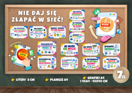 NIE DAJ SIĘ ZŁAPAĆ W SIEĆ! - gazetka szkolna