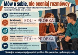 KONFLIKT — Jak się różnić i nie ranić? | 20 plansz A4 | Gazetka edukacyjna