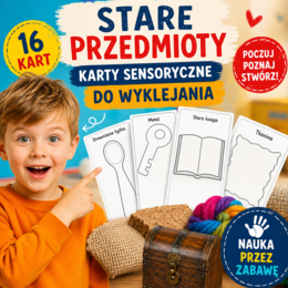 Ślady przeszłości — sensoryczne plansze dotykowe