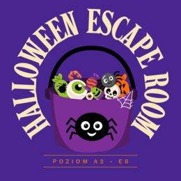 Halloween escape room po angielsku, klasa 8, A2/A2+: The Ghost of the City Museum, zagadki w formacie egzaminu ósmoklasisty