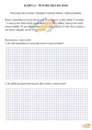 Teksty matematyczne dla klasy 2