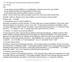 Program zajęć socjoterapeutycznych – klasy IV–VI. Rewalidacja.