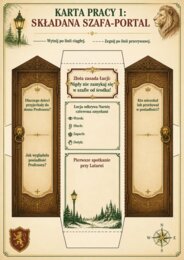 Lapbook, "Opowieści z Narnii" 7 kart do stworzenia lapbooka, pdf