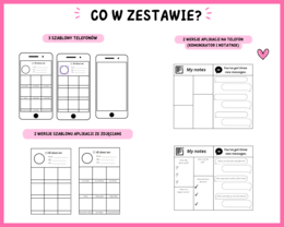 All about me - back to school craft, szablon wszystko o mnie, telefon język angielski