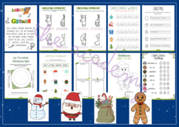 Świąteczny pakiet językowy – Christmas Vocabulary, Spelling & Fun