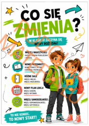 CZWARTA KLASA: MISJA – OGARNIAM ZMIANĘ! | gazetka + lekcja wychowawcza + adaptacja do klasy IV | 35 stron PDF