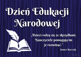 Dzień Edukacji Narodowej - dekoracja