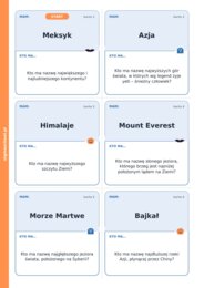 Halloween – Upiorny łańcuch – geografia, klasa 8