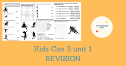 Kids Can 3 unit 1 revision