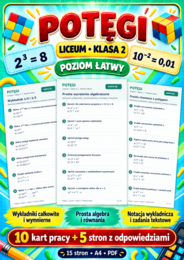 POTĘGI-LICEUM-ŁATWE-klasa 2