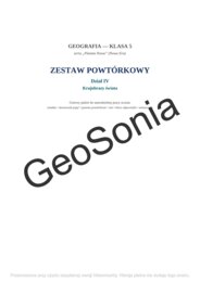Kompletny Zestaw Powtórkowy: „Krajobrazy świata” (Geografia, Klasa 5, Planeta Nowa)