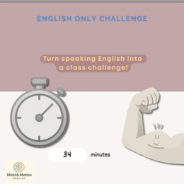English Only Classroom Kit - 5 Ready-to-Use Tools for English Lessons