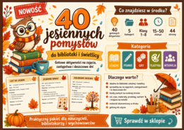 🍂 40 jesiennych pomysłów do biblioteki i świetlicy - świetlica- biblioteka