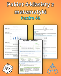 Pakiet 4-klasisty z matematyki - Pazdro 4R