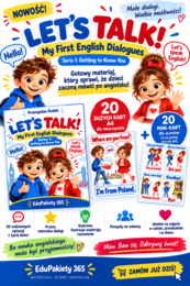 LET’S TALK! – My First English Dialogues – Seria 1: Getting to Know You