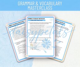 Grammar & Vocabulary Masterclass (B1/B2) – 5 Tematów Gramatycznych w Nowoczesnym Wydaniu [PDF + KLUCZ]