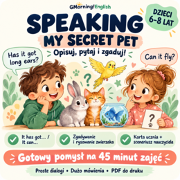 My Secret Pet — Speaking, 2/3 klasa