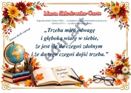 Złote Słowa Polskich Noblistów -16 cytatów oraz tytuł(55x40)