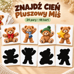 Pluszowy Miś - cienie